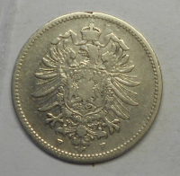Německo 1 Marka 1881 F