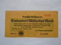100 mld.Marek, 1923, Německo