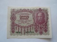 20 Kroner, 1922, Rakousko