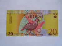 20 Tala, pták, Samoa