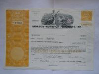 akcie Morton-Norwich, USA