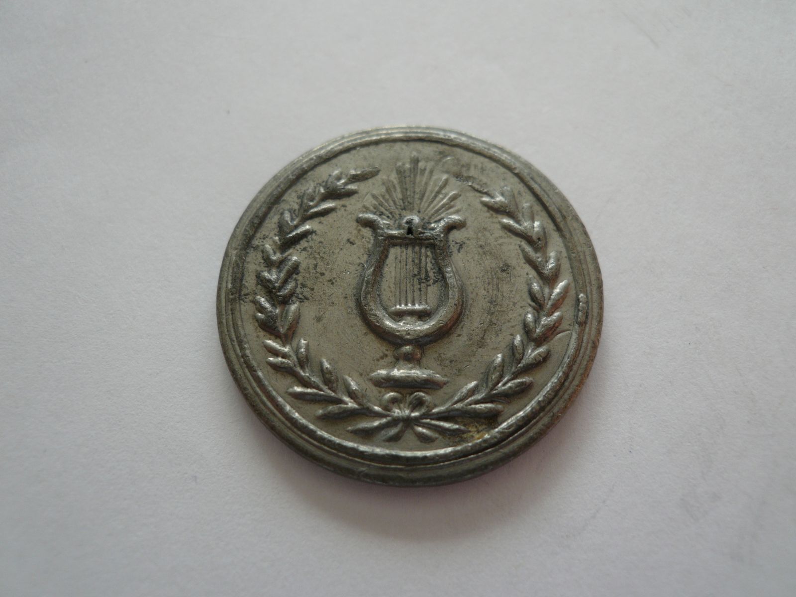cín medaile, upomínka na Silvestr 1853, Čechy