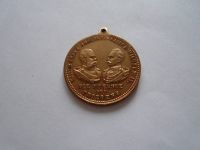 medaile na spojenectví F.J.I.+ Vilém II., Rakousko