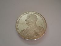 velkoadmirál Horty - pamětní medaile, bílý kov, Maďarsko
