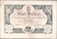 5Gulden/1866/, stav 2-, série Dz 21