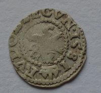 Čechy bílý peníz 1581 Rudolf II.
