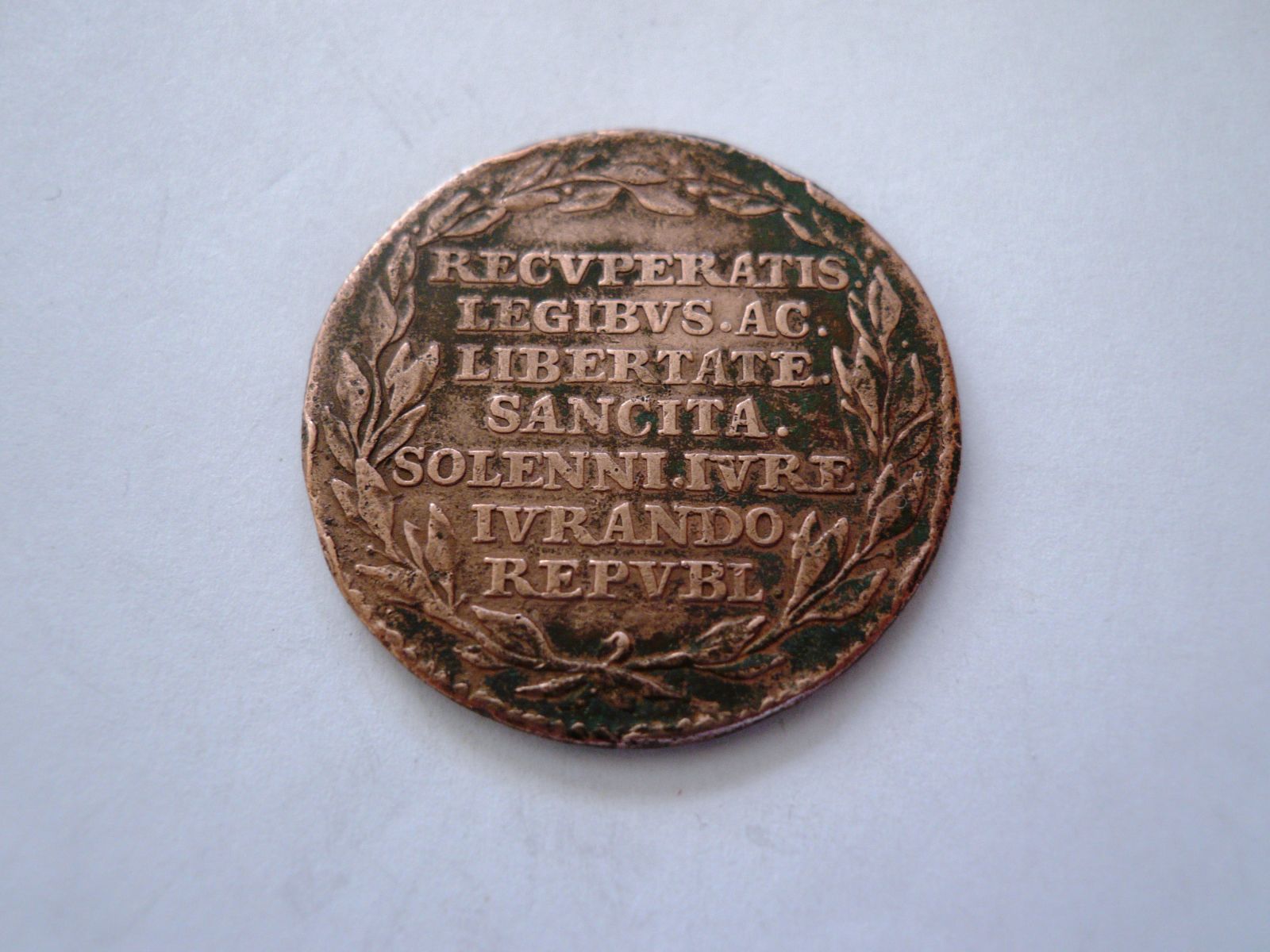medaile na povstání 1790, Josef II.v Brabansku, Rakousko
