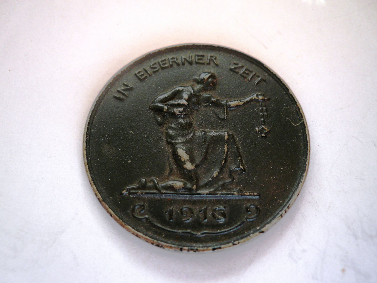 medaile na sbírku drahých kovů, 1916, Německo