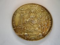 svatební litá medaile, 17.stol., Norimberk