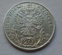 Čechy Praha 20 Krejcar 1776 C Josef II.