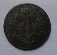 Rakousko 1/2 Krejcar 1800 A František II.
