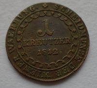 Uhry 1 Krejcar 1812 S František II.