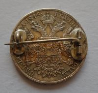 Rakousko 1/2 Tolar 1845 A Ferdinand V. jako šperk
