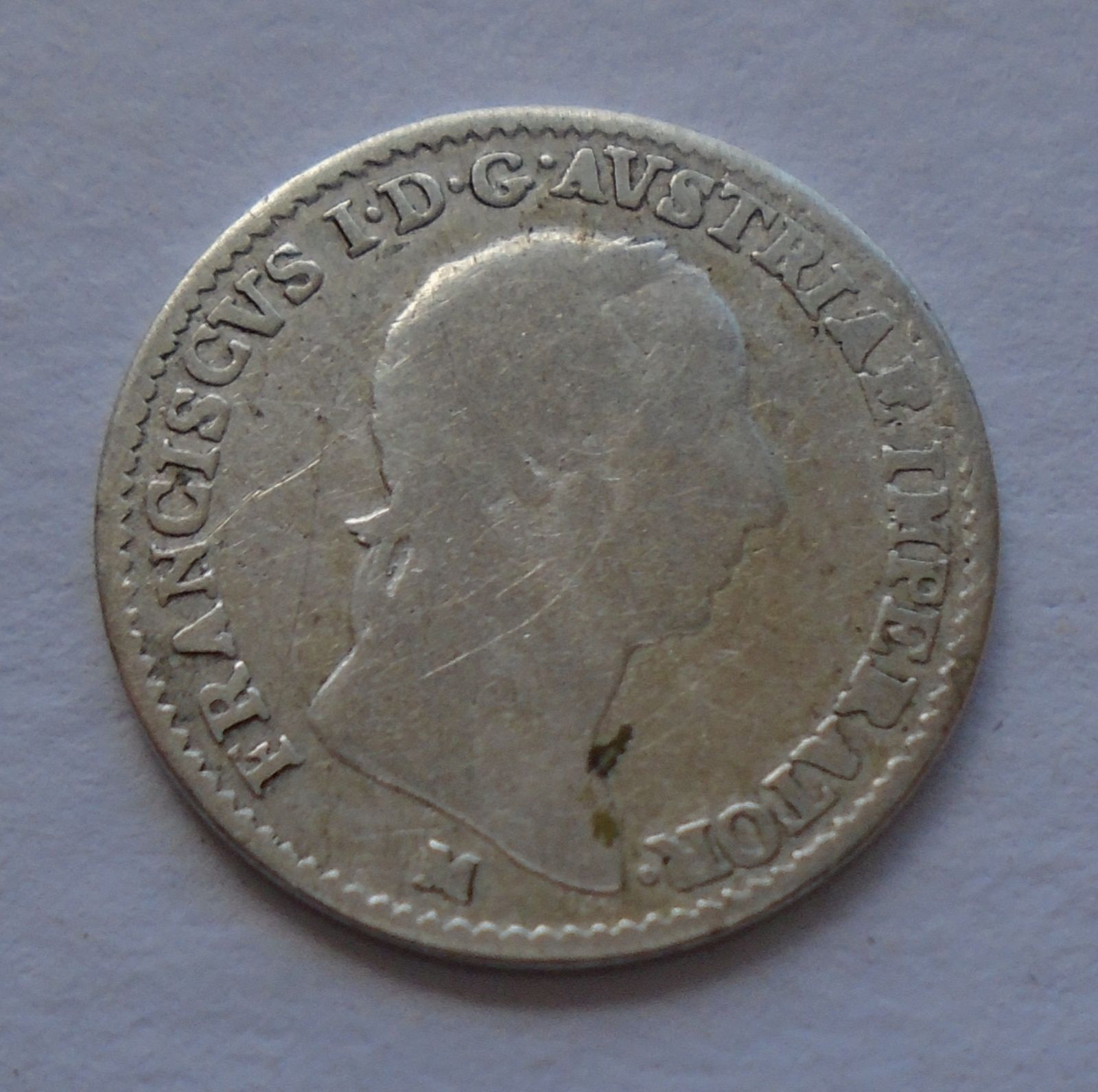 Rakousko 1/4 Liru 1823 M František II.