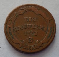 Rakousko GUNZBURG 1 Krejcar 1772 G Marie Terezie