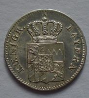 Bavorsko 3 Krejcar 1843 STAV!
