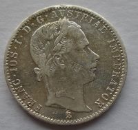 Rakousko 1/4 Zlatník 1859 B měl ouško