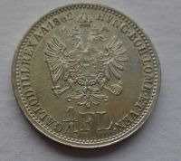 Rakousko 1/4 Zlatník 1862 A pěkný