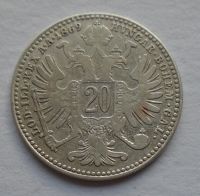 Rakousko 20 Krejcar 1869
