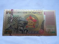 1 Bicentillion Dollars, Mugabe, plast, Zimbabwe