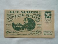 50 Heller, Erlauf, 1920 Rakousko