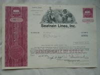 akcie SEATRAIN LINES. INC, USA