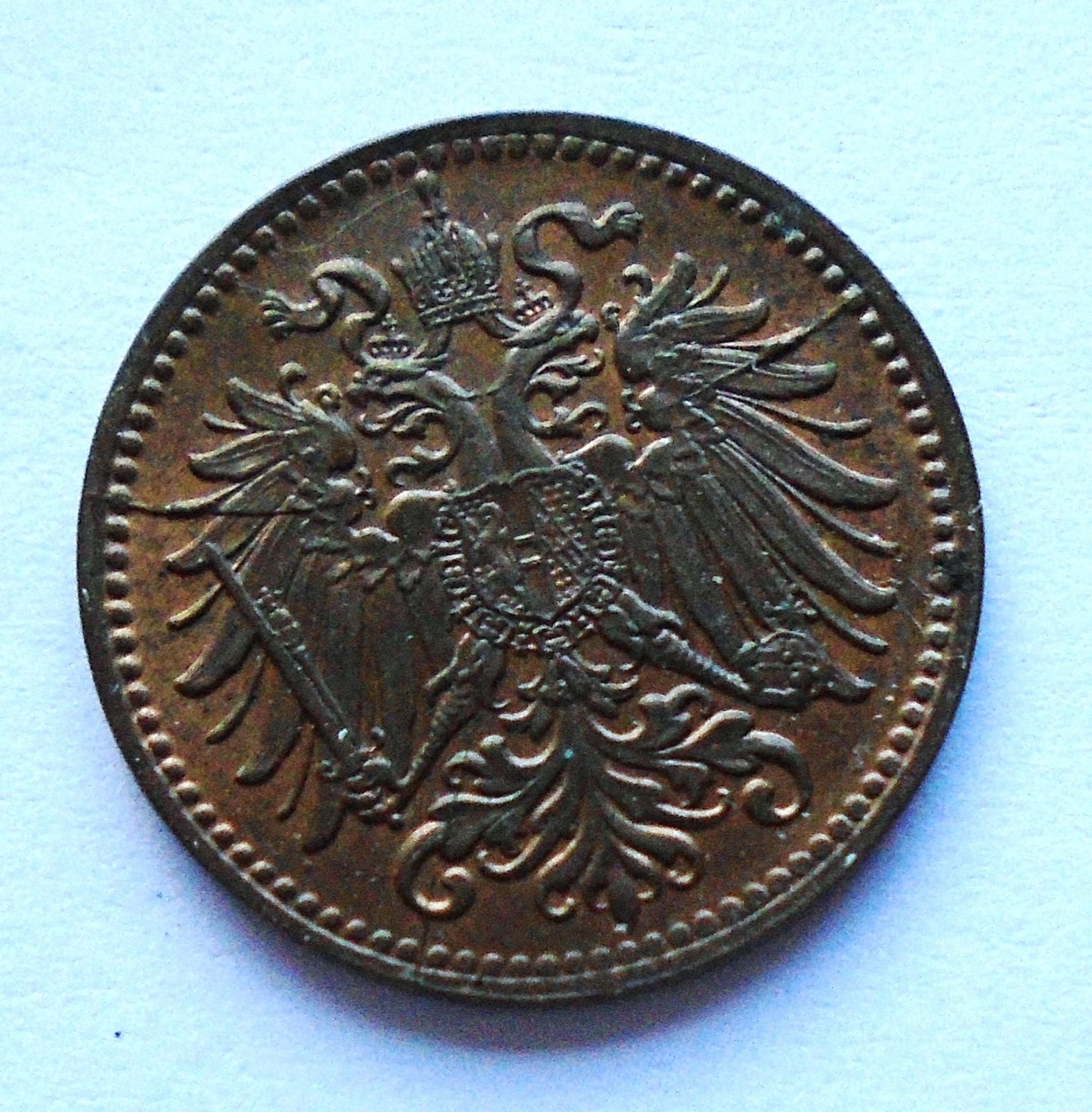 Rakousko 1 Haléř 1915 PĚKNÝ