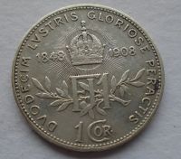 Rakousko 1 Koruna1848-1908