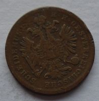Rakousko 1 Krejcar 1859 V