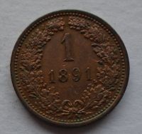 Rakousko 1 Krejcar 1891