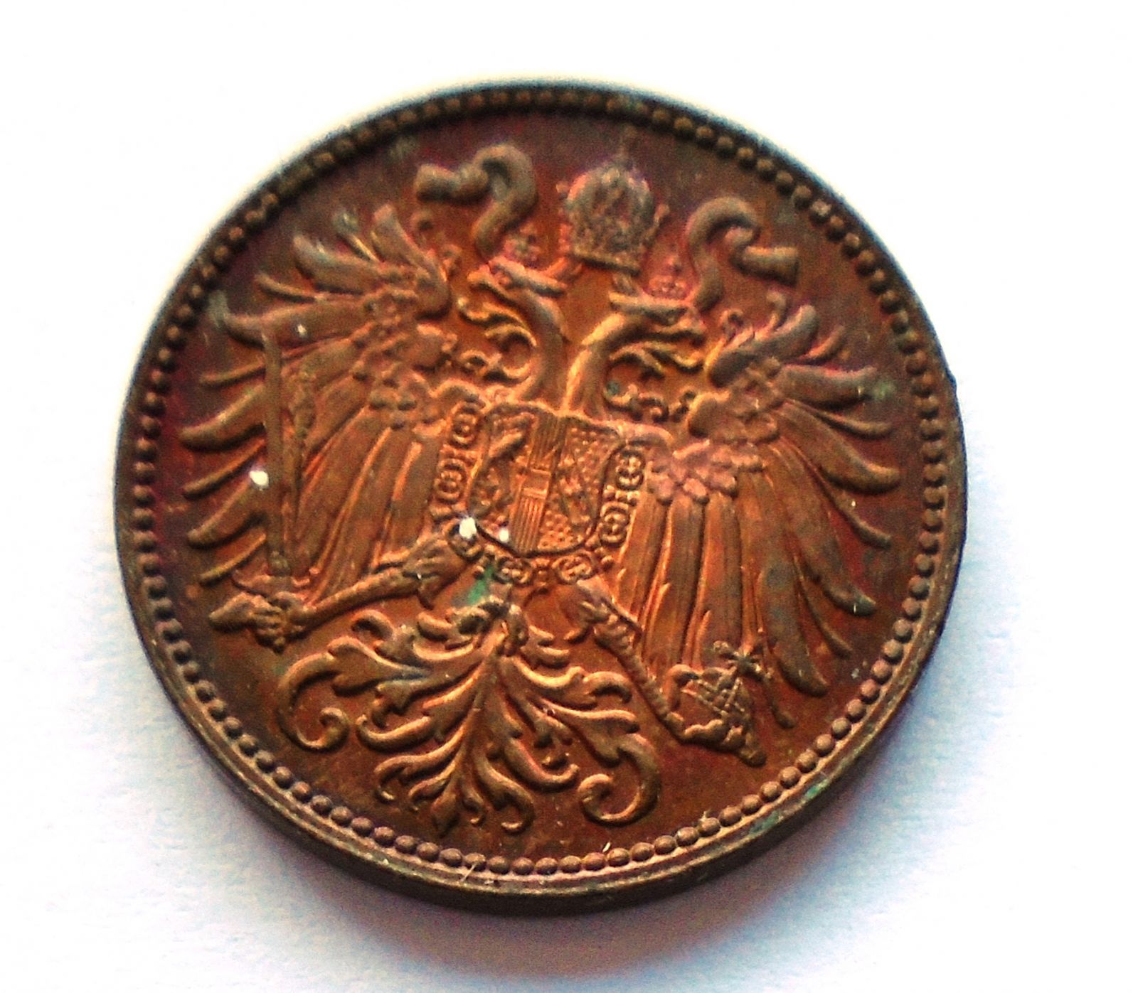Rakousko 2 Haléř 1909