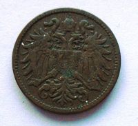 Rakousko 2 Haléř 1910