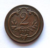 Rakousko 2 Haléř 1912