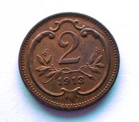 Rakousko 2 Haléř 1913