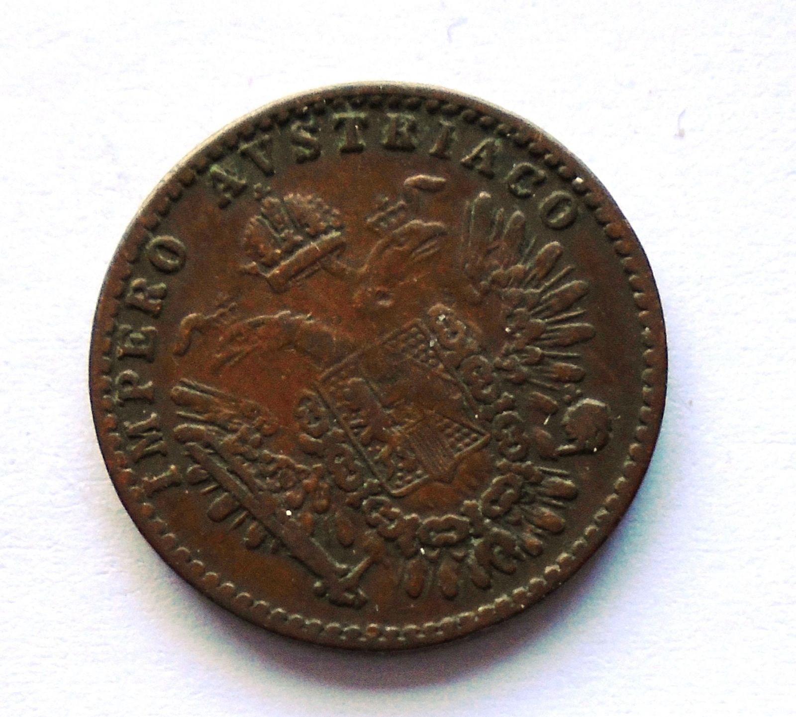 Rakousko 3 Centesimi 1852 M